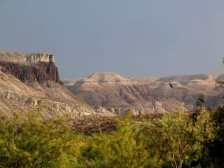 Big Bend mountains and cliffs